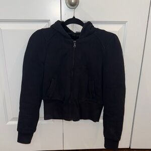 Armani Exchange- Black Zip-Up